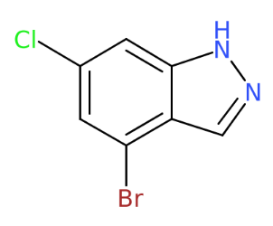4-溴-6-氯-1H-吲唑-CAS:885519-03-9
