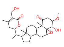 3β-甲氧基-2,3-二氢醉茄素A-CAS:73365-94-3