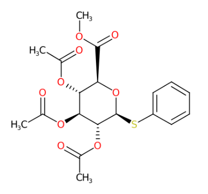(苯基-2,3,4-三-O-乙酰基-1-硫代-β-D-吡喃葡萄糖苷)糖醛酸甲酯-CAS:62812-42-4