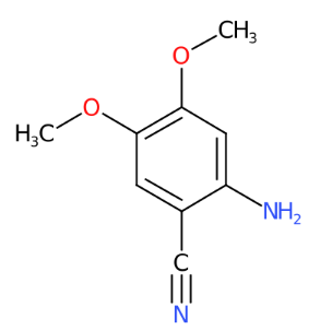 2-氨基-4,5-二甲氧基苯腈-CAS:26961-27-3