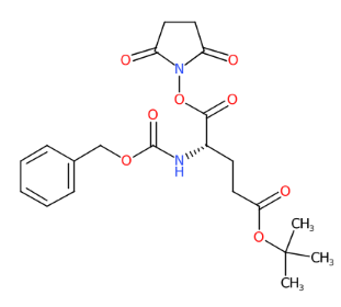 Z-L-谷氨酸-5-叔丁基-1-(N-琥珀酰亚胺)酯-CAS:4666-16-4