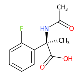 (R)-2-乙酰氨基-2-(2-氟苯基)丙酸-CAS:267401-33-2