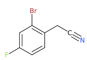 2-溴-4-氟苯乙腈-CAS:61150-58-1