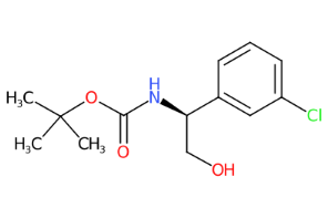 (S)-(1-(3-氯苯基)-2-羟乙基)氨基甲酸叔丁酯-CAS:1379546-46-9
