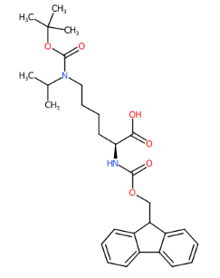 (S)-2-((((9H-芴-9-基)甲氧基)羰基)氨基)-6-((叔丁氧基羰基)(异丙基)氨基)己酸-CAS:201003-48-7