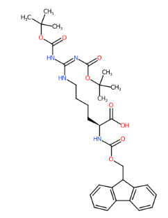 N-芴甲氧羰基-N',N''-二叔丁氧羰基-L-高精氨酸-CAS:158478-81-0