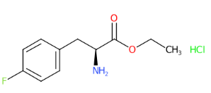 (S)-2-氨基-3-(4-氟苯基)丙酸乙酯盐酸盐-CAS:1534-90-3