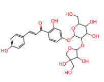 异甘草素-4'-O-芹糖(1→2）葡萄糖苷-CAS:29913-71-1