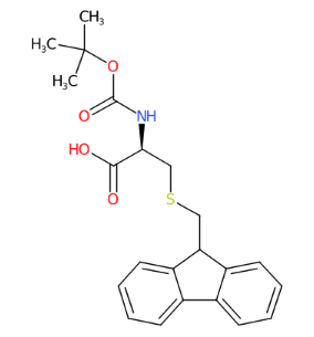 N-α-叔丁氧羰基-S-(9-芴甲基)-L-半胱氨酸-CAS:84888-35-7