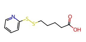 5-(吡啶-2-基二硫烷基)戊酸-CAS:250266-80-9