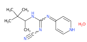 N-氰基-N′-4-吡啶基-N′′-(1,2,2-三甲基丙基)胍 一水合物-CAS:85371-64-8