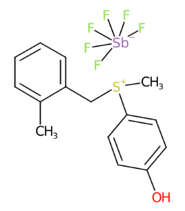 (4-羟苯基)甲基(2-甲基苄基)硫鎓六氟锑酸盐-CAS:141651-31-2
