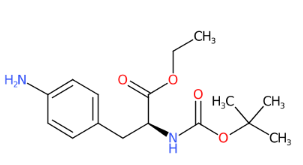 (S)-3-(4-氨基苯基)-2-((叔丁氧基羰基)氨基)丙酸乙酯-CAS:67630-01-7