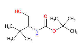 (R)-(1-羟基-3,3-二甲基丁-2-基)氨基甲酸叔丁酯-CAS:142618-92-6