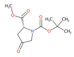 N-Boc-4-羰基-L-脯氨酸甲酯-CAS:256487-77-1