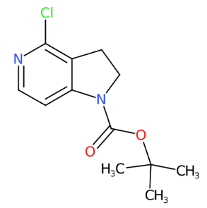 4-氯-2,3-二氢-1H-吡咯并[3,2-c]吡啶-1-甲酸叔丁酯-CAS:494767-22-5