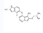 (R)-1-[[4-[(4-氟-2-甲基-1H-吲哚-5-基)氧基]-5-甲基吡咯并[2,1-f][1,2,4]三嗪-6-基]氧基]-2-丙醇-CAS:649735-46-6