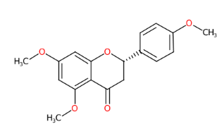 (S)-5,7-二甲氧基-2-(4-甲氧基苯基)苯并二氢吡喃-4-酮-CAS:38302-15-7