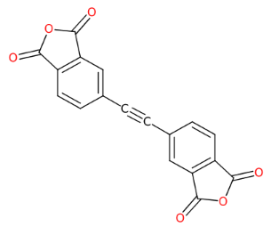 4,4’-(乙炔-1,2-二基)二苯甲酸酐-CAS:129808-00-0