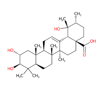 委陵菜酸-CAS:13850-16-3