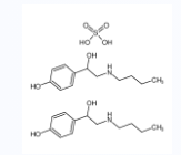 4-(2-(丁基氨基)-1-羟乙基)苯酚半硫酸盐-CAS:5716-20-1