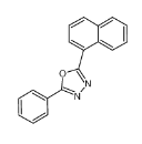 2-(萘-1-基)-5-苯基-1,3,4-噁二唑-CAS:897-18-7