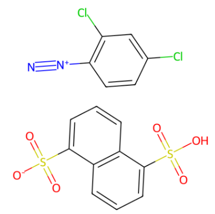 2,4-二氯苯基重氮-1,5-萘二磺酸盐 水合物-CAS:123333-91-5