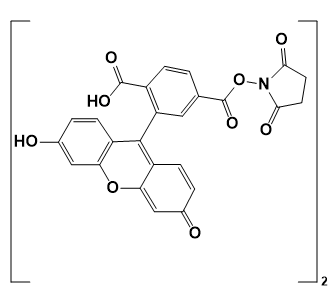 5(6)-羧基荧光素琥珀酰亚胺酯-CAS:117548-22-8