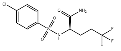 (R)-2-(4-氯苯磺酰胺)-5,5,5-三氟戊酰胺-CAS:1146699-67-3