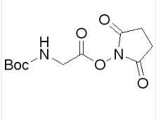 Boc-甘氨酸-N-羟基琥珀酰亚胺酯-CAS:3392-07-2