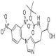 N-(叔丁氧羰基)-1-(2,4-二硝基苯基)-L-组氨酸-CAS:25024-53-7