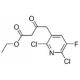 2,6-二氯-5-氟烟酰乙酸乙酯-CAS:96568-04-6