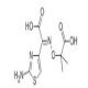 2-[(2-氨基噻唑-4-基)羧基亚甲基氨基氧基]-2-甲基丙酸-CAS:80542-76-3