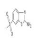 2-氨基-6-甲砜基苯并噻唑-CAS:17557-67-4