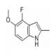2-甲基-4-氟-5-甲氧基-1H-吲哚-CAS:288385-93-3