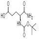 4-叔丁氧羰基氨基-4-氨基甲酰基丁酸-CAS:18800-74-3