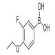 4-乙氧基-3-氟苯硼酸-CAS:279263-10-4