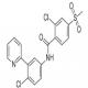 2-氯-N-[4-氯-3-(2-吡啶基)苯基]-4-(甲磺酰基)苯甲酰胺-CAS:879085-55-9