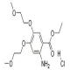 2-氨基-4,5-双(2-甲氧基乙氧基)苯甲酸乙酯盐酸盐-CAS:183322-17-0