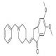 1-苄基-4-(5,6-二甲氧基-1-茚酮-2-亚甲基)哌啶-CAS:120014-07-5