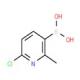 6-氯-2-甲基砒啶-3-硼酸-CAS:913836-15-4