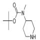 4-N-叔丁氧羰基-4-N-甲基氨基哌啶-CAS:108612-54-0