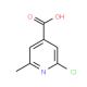 2-氯-6-甲基吡啶-4-羧酸-CAS:25462-85-5
