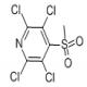 2,3,5,6-四氯-4-(甲磺酰)吡啶-CAS:13108-52-6