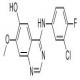 4-(3-氯-4-氟苯)氨基-7-甲氧基-6-羟基喹唑啉-CAS:184475-71-6
