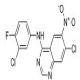 7-氯-N-(3-氯-4-氟苯基)-6-硝基-4-氨基喹唑啉-CAS:179552-73-9