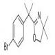 2-[1-(4-溴苯基)-1-甲基乙基]-4,5-二氢-4,4-二甲基恶唑-CAS:192775-97-6
