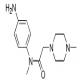 N-(4-氨基苯基)-N,4-二甲基-1-哌嗪乙酰胺-CAS:262368-30-9