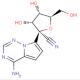 (2R,3R,4S,5R)-2-(4-氨基吡咯并[2,1-f][1,2,4]三嗪-7-基)-3,4-二羟基-5-(羟甲基)四氢呋喃-2-腈-CAS:1191237-69-0