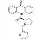 (R)-N-(2-苯甲酰基苯基)-1-苄基吡咯烷-2-甲酰胺-CAS:105024-93-9